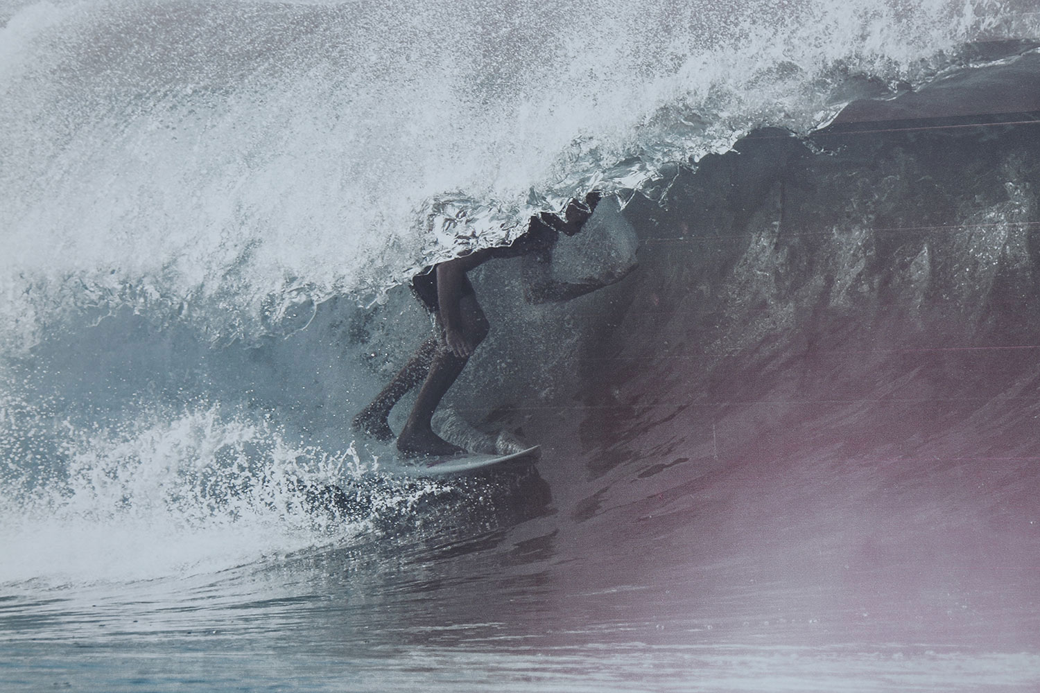 All This Is That, 2019, vinyl, 120 x 78, showing 1 of 33<br><br>The surfing industry is captured.